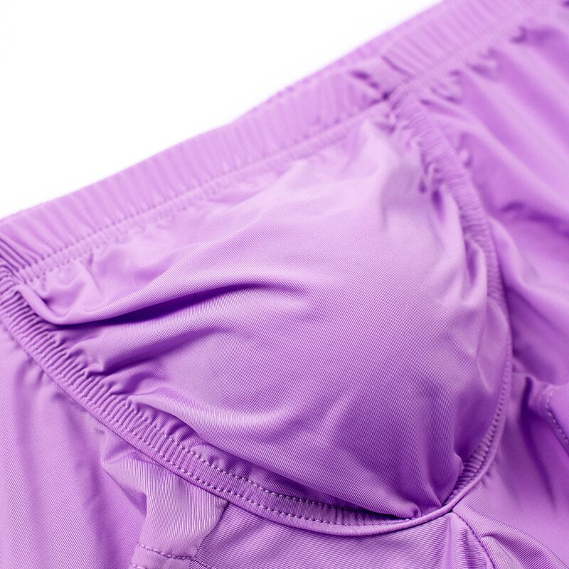 Ice Silk Cozy Mens Boxer Shorts