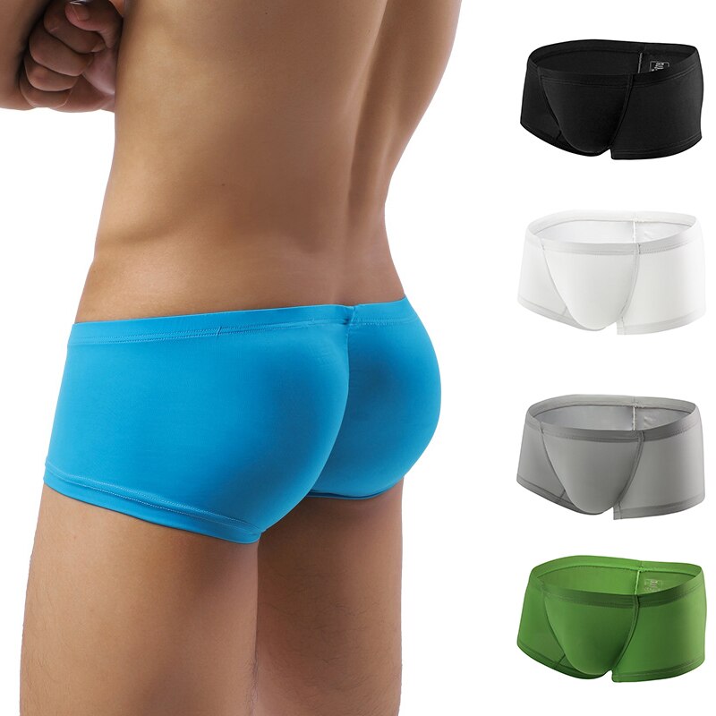 Ice Silk Cozy Mens Boxer Shorts