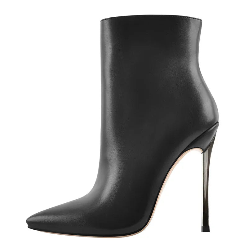 Mode Schwarz Winter Stiefel