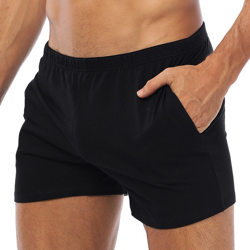 Men Underwear Cotton Pouch Boxershorts
