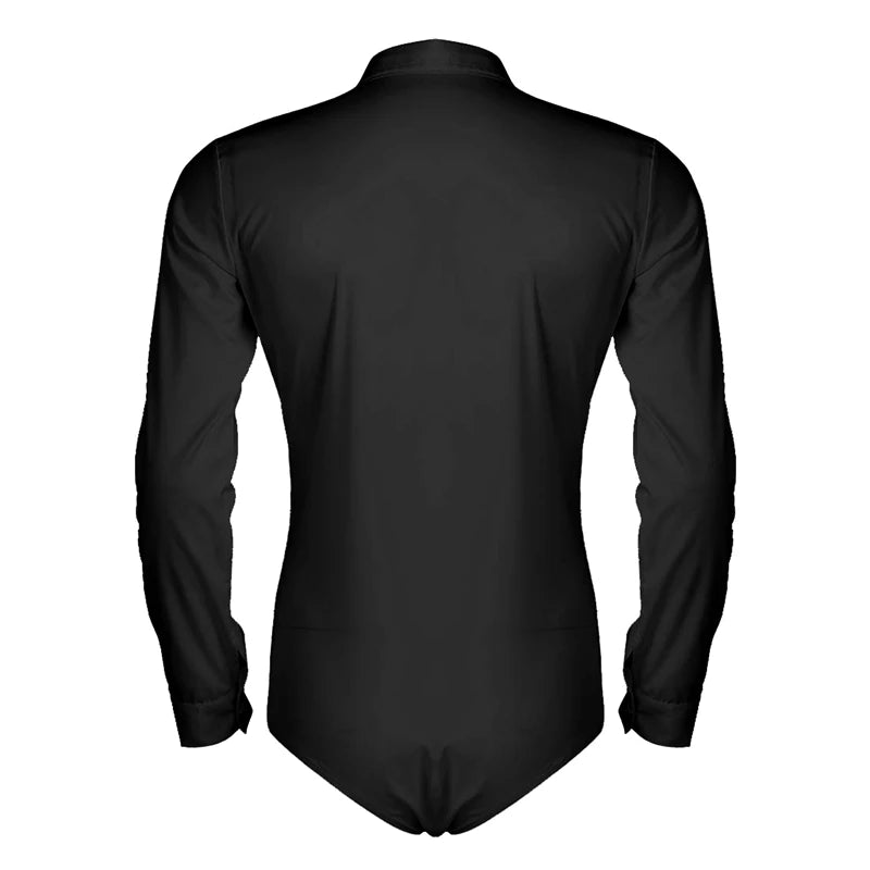 Mens Latin ballroom costume Latin Modern Dance Shirt with Bowtie Rumba Samba Dancewear Latin dance competition clothes