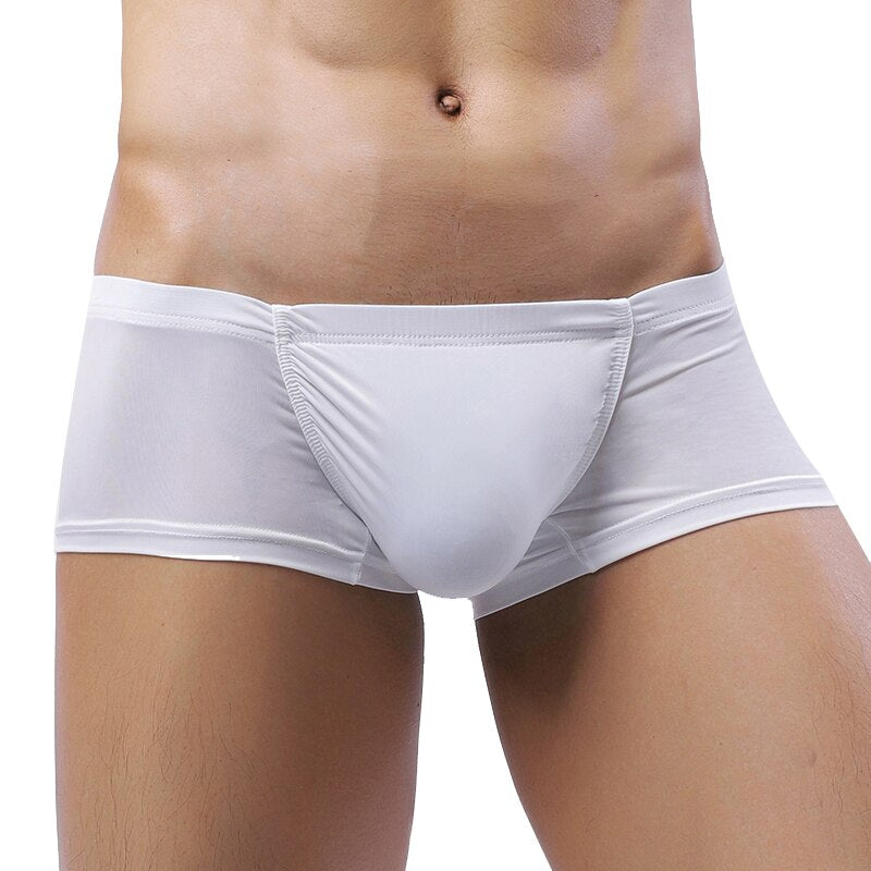 Ice Silk Cozy Mens Boxer Shorts
