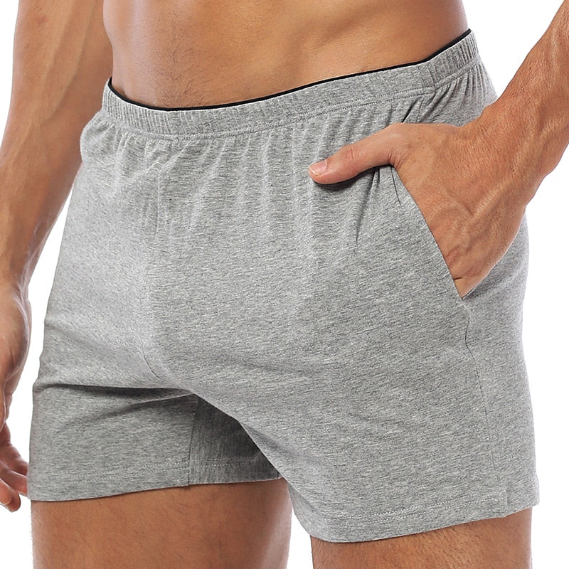 Men Underwear Cotton Pouch Boxershorts