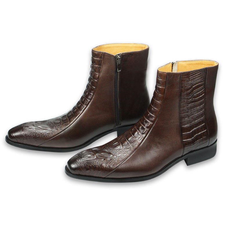 Genuine Leather Mens Boots