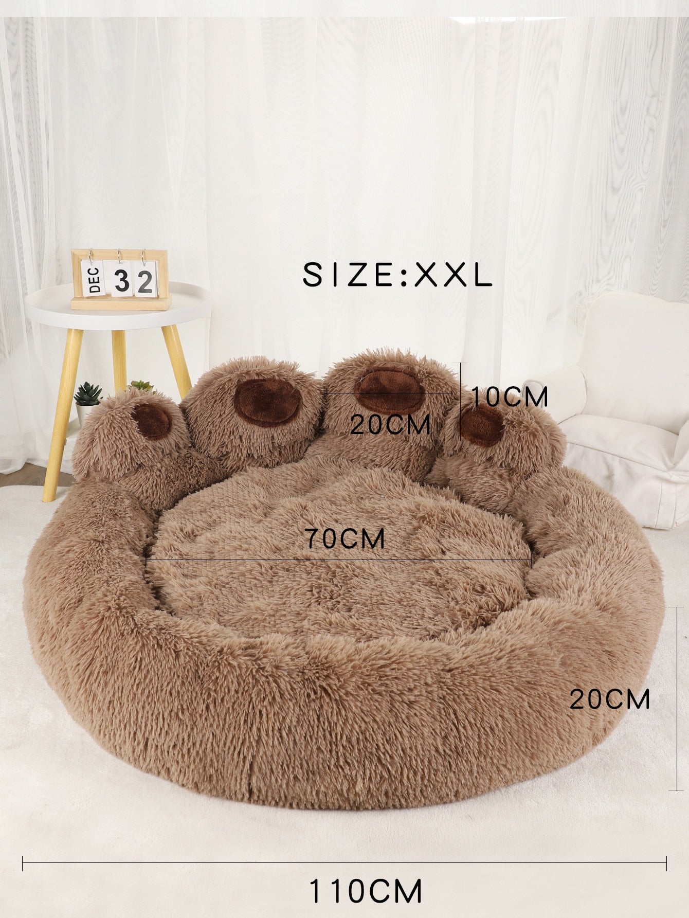 Dog Kennel Beds for Large Dogs Bed Washable Big Basket Medium Accessory Pets Products Warm Pet Accessories Accessorys Mat XXL110