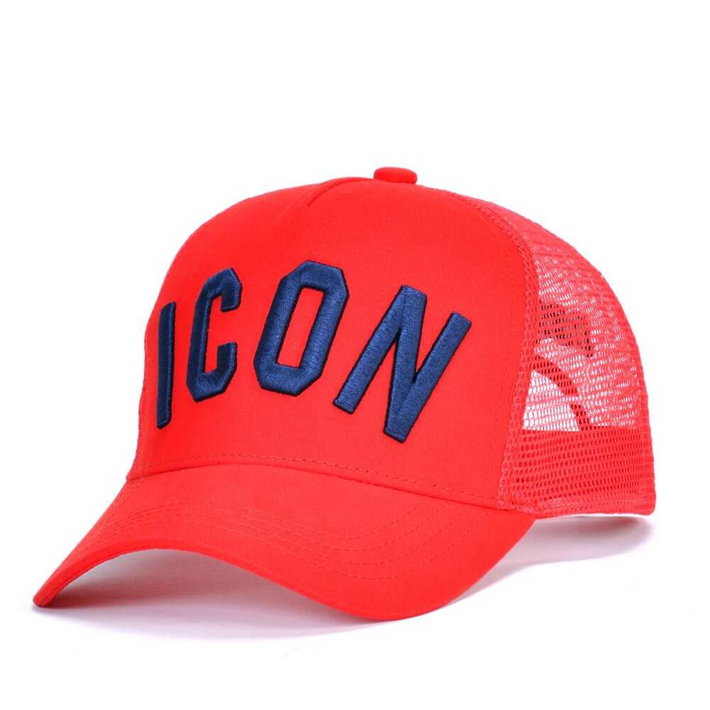 DSQICOND2 Brand DSQ2 100% Cotton Baseball Caps ICON Letters High Quality Cap Men Women Customer Design Hat Black Cap Dad Hats