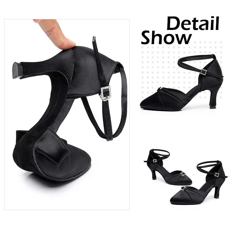 Woman Dance Shoes Modern Latin Dance Shoes Samba Indoor Soft Suede Dancing Shoes for Girls Tango Salsa Sandals New Arrivals