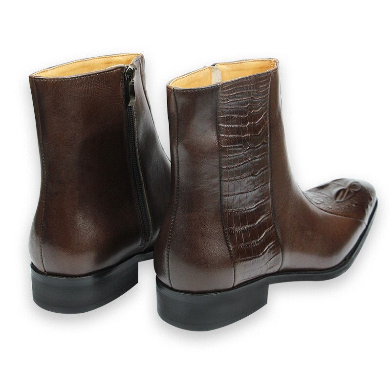 Genuine Leather Mens Boots