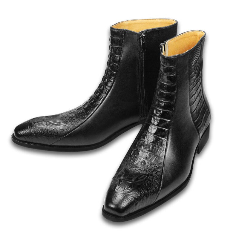 Genuine Leather Mens Boots