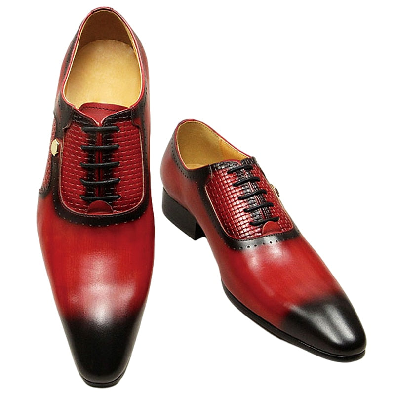 Business Leather Oxford Shoes