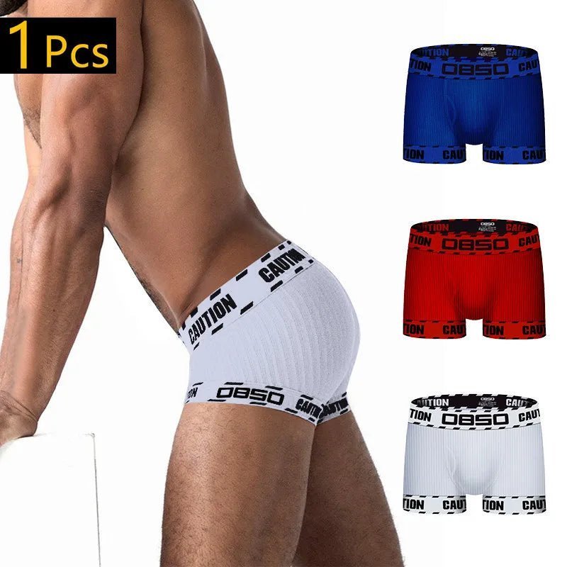 0850 Herren Sport Boxer sexy niedrige Taille fit Hüf those reine Baumwolle Pit Stoff trend ige Lift Jacquard Gürtel sexy Mode Junge Unterwäsche - Blockshop.store