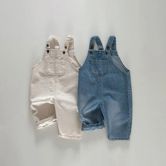 1 2 3 4 5 6 Jahre Baby Jungen Mädchen Overalls Kinder Hosenträger Hose Frühling Herbst neue Mode koreanischen Stil Träger Jeans hose - Blockshop.store