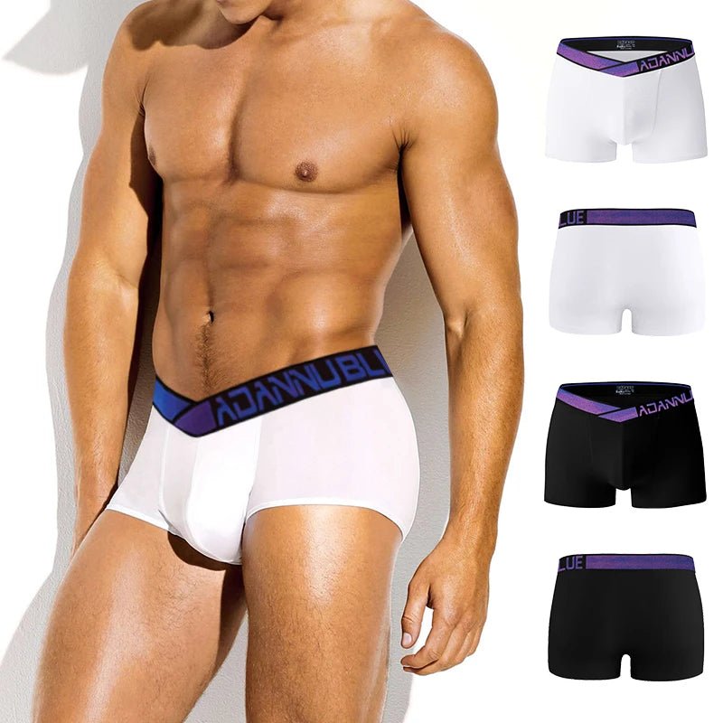 1 Stück Adannu Männer Unterwäsche Boxer Modal atmungsaktive bequeme Unterhose männliche Höschen Cueca Tanga Männer Boxer Shorts Calzoncillo - Blockshop.store