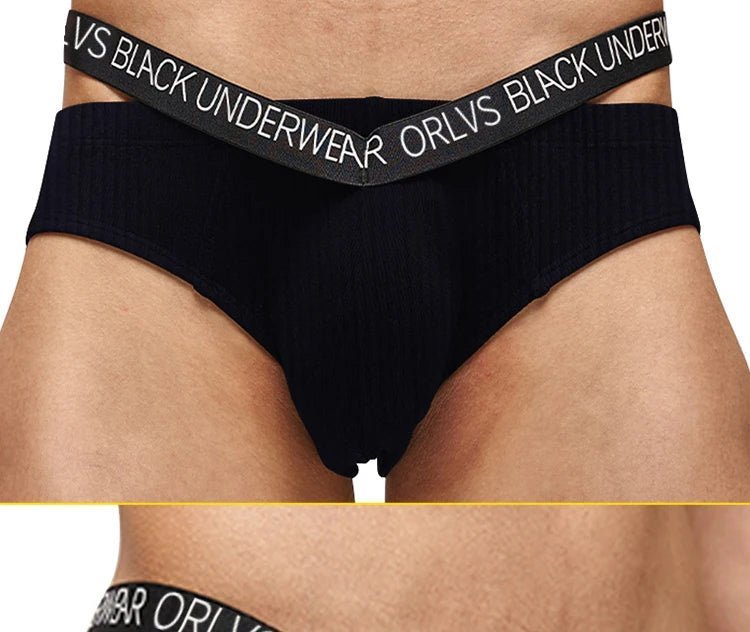 1/2/3PCS ORLVS Männer Unterwäsche Neue Sexy Ankunft Baumwolle Atmungsaktivem Anti - Bakterielle Pilz - Proofing Dreieck Shorts OR6251 - Blockshop.store