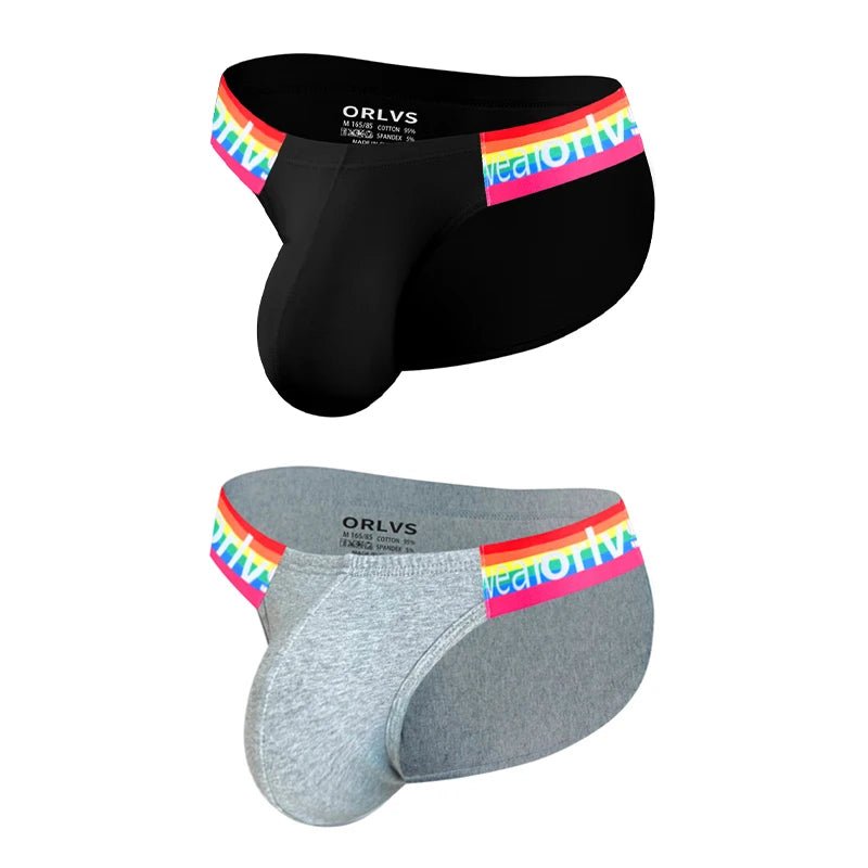 1/2/3PCS Sexy Mens Underwear Briefs Sissy Panties Bikini Underpants Male Jockstrap Pouch Cuecas Gay Trunks Underpants Slip Brief - Blockshop.store