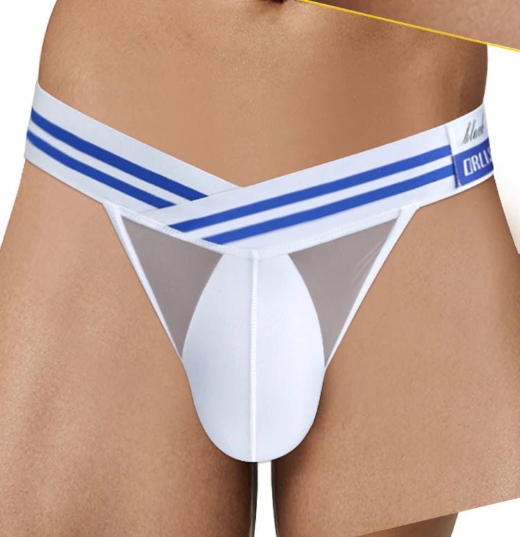 1/2/3PCS Transparent Mesh männer High - cut Briefs Ultra - dünne Sexy Männer Höschen Atmungsaktive herren Bikini Unterhose Homosexuell Mann Unterwäsche - Blockshop.store