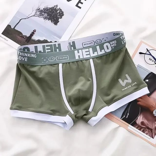 1/4 Stück Herrenunterwäsche Baumwolle Boxershorts Herrenunterwäsche Boxershorts Atmungsaktiv U Convex Herrenunterwäsche Sexy Plus Size - Blockshop.store