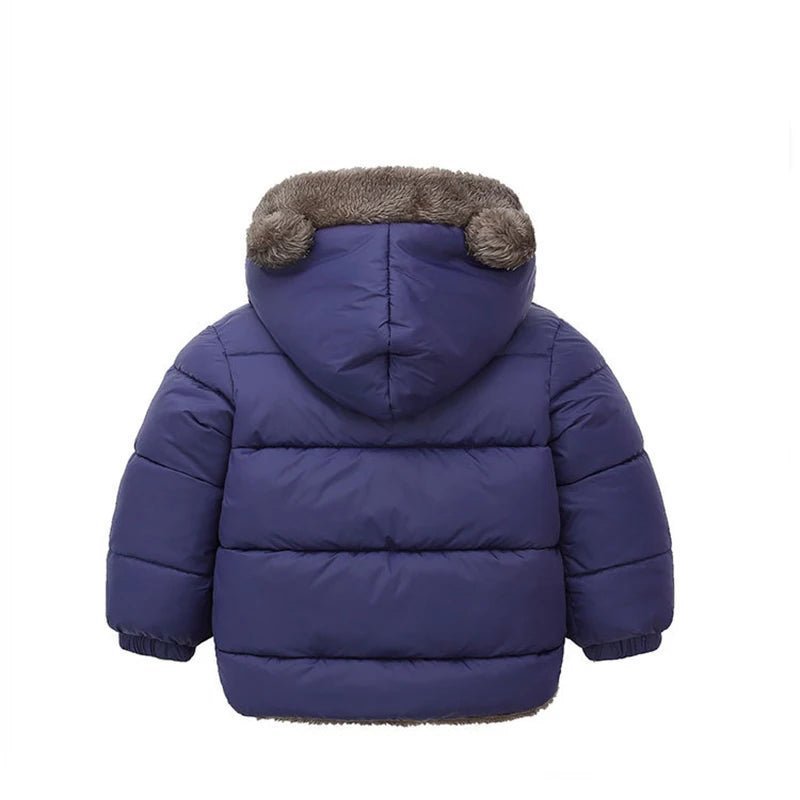 2 3 4 5 6 jahre Nette Ohren Winter Mädchen Jacke Herbst Halten Warme Jungen Oberbekleidung Mit Kapuze Zipper Weihnachten Geburtstag geschenk Kinder Kleidung - Blockshop.store