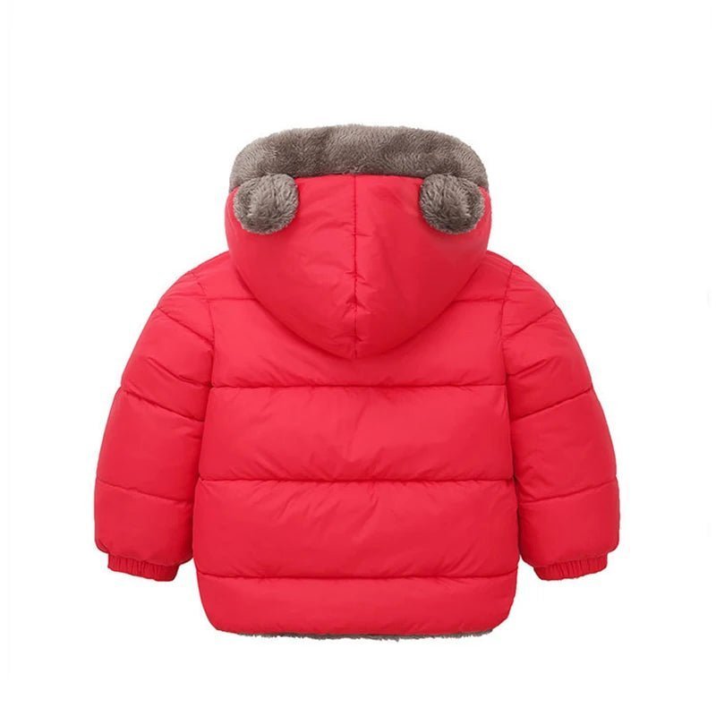 2 3 4 5 6 jahre Nette Ohren Winter Mädchen Jacke Herbst Halten Warme Jungen Oberbekleidung Mit Kapuze Zipper Weihnachten Geburtstag geschenk Kinder Kleidung - Blockshop.store