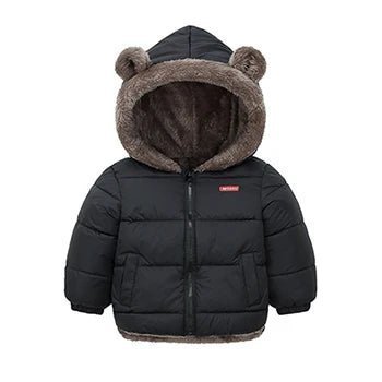 2 3 4 5 6 jahre Nette Ohren Winter Mädchen Jacke Herbst Halten Warme Jungen Oberbekleidung Mit Kapuze Zipper Weihnachten Geburtstag geschenk Kinder Kleidung - Blockshop.store