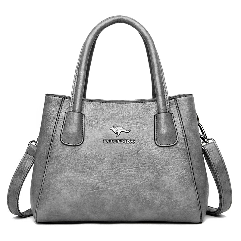 2 Taschen Einfarbig Eimer Tasche Leder Schulter Tasche für Frauen 2024 Luxus Handtaschen Frauen Tasche Designer Elegante Dame Handtasche - Blockshop.store