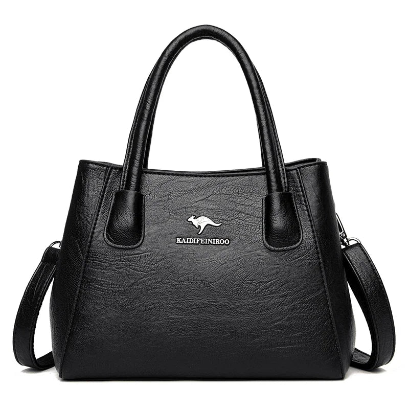 2 Taschen Einfarbig Eimer Tasche Leder Schulter Tasche für Frauen 2024 Luxus Handtaschen Frauen Tasche Designer Elegante Dame Handtasche - Blockshop.store