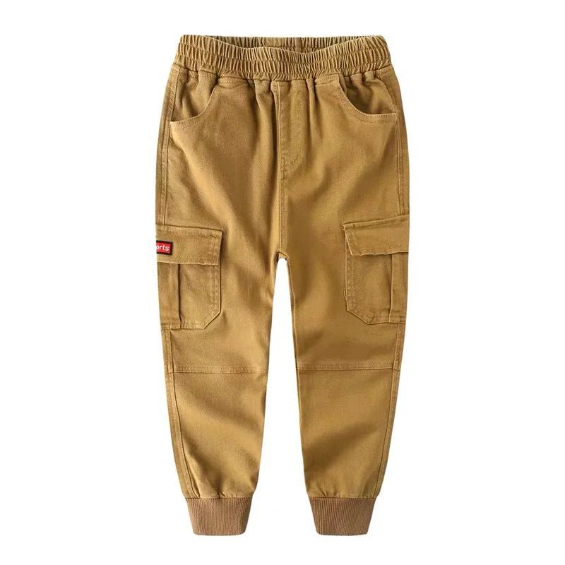 2024 neue Mode Teen Jungen Cargo hose Herbst Winter verdicken Jungen Hose lässig Kinder Sport hose 4 - 13 Jahre Kinder kleidung - Blockshop.store