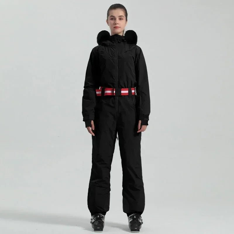 2025 neue einteilige Ski anzug Outdoor Winter wasserdicht wind dicht Ski Schnee setzt solide thermische Snowboard Overalls Frauen Männer - Blockshop.store