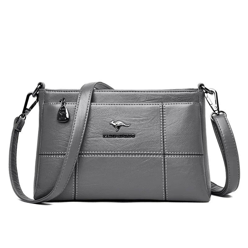 3 - in - 1 - Luxus - Handtaschen für Damen, Designer - Umhängetasche aus echtem Leder für Damen, 2024, elegante weibliche Umhängetasche, Sac A Main - Blockshop.store