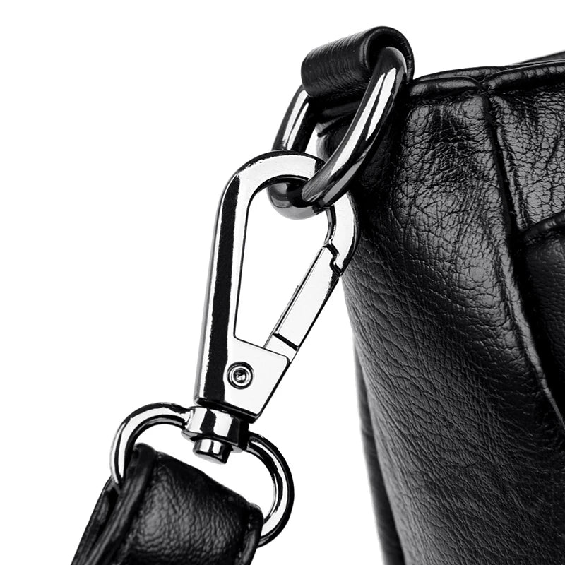 3 - in - 1 - Luxus - Handtaschen für Damen, Designer - Umhängetasche aus echtem Leder für Damen, 2024, elegante weibliche Umhängetasche, Sac A Main - Blockshop.store