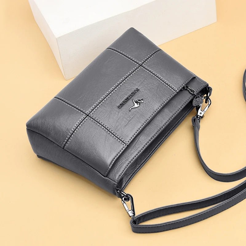 3 - in - 1 - Luxus - Handtaschen für Damen, Designer - Umhängetasche aus echtem Leder für Damen, 2024, elegante weibliche Umhängetasche, Sac A Main - Blockshop.store