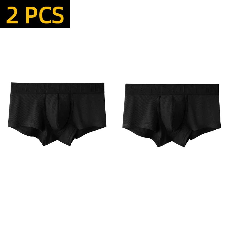 /3pcs neue Herren unterwäsche Herren Mid Taille Modal Thread atmungsaktive Viereck Shorts weiche und haut freundliche bequeme Boxer - Blockshop.store