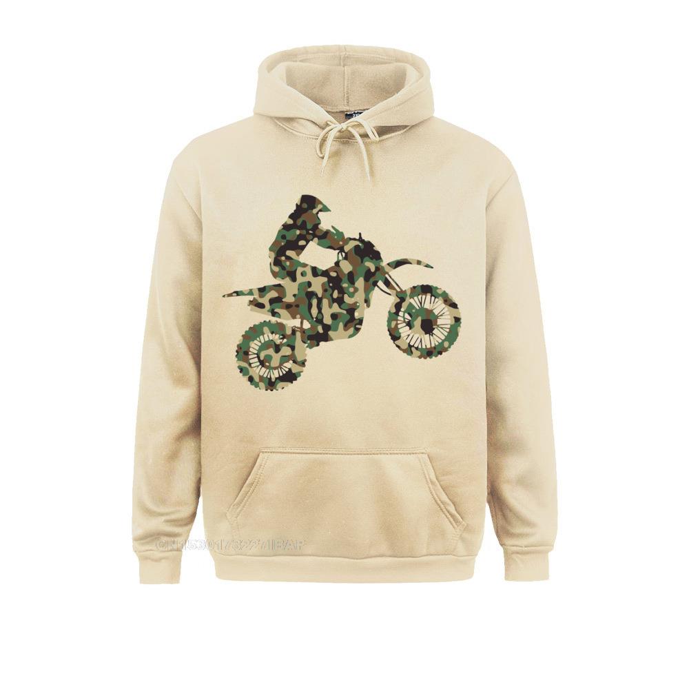 Bike Camouflage Pattern Motorcycle Biker Pullover Hoodie Preppy Style Hoodies Prevailing Men Sweatshirts Simple Style Clothes