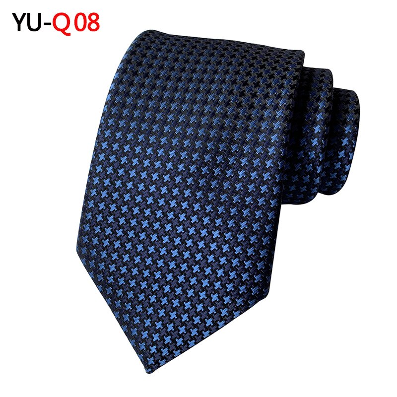 New Business Tie Men Work Marriage Ties Holiday Gifts Striped Grid Fashion Formal Official High Quality Ties for Men Adult