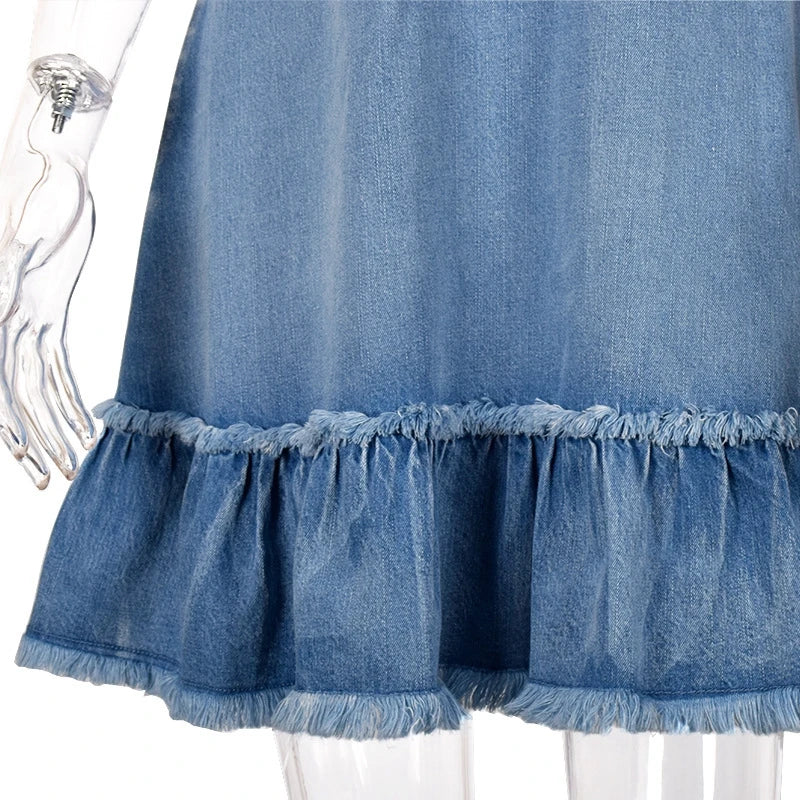 Mini Jeans Kleid