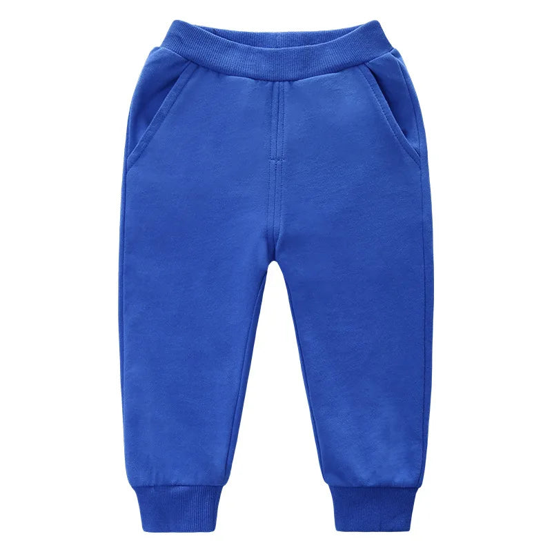 7 farben Einfarbig Kinder Hosen Beiläufige Lose Mädchen Jogginghose Komfortable Baumwolle Hosen Für Jungen Hosen Kinder Kleidung 1-8Y