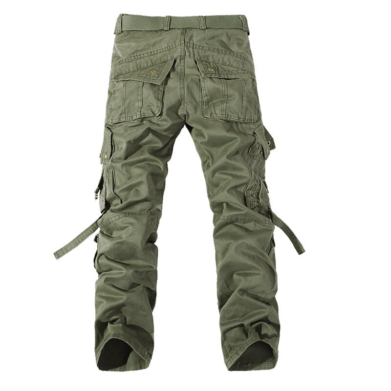 2023 Fashion Military Cargo Pants Mens Trousers Overalls Casual Baggy Army Cargo Pants Men Plus Size Multi-pocket Tactical Pants