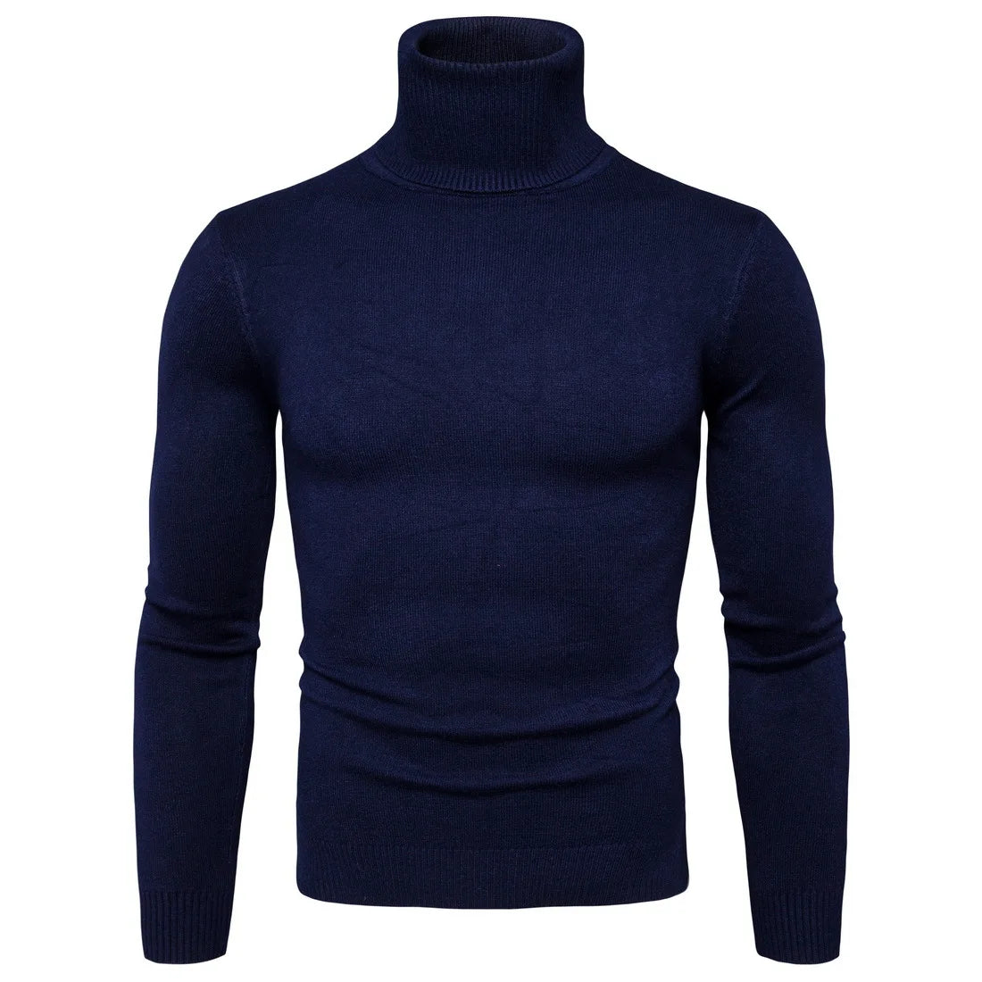 FAVOCENT Winter Warm Rollkragen Pullover Männer Fashion Solid Strick Herren Pullover Casual Männlichen Doppel Kragen Slim Fit Pullover