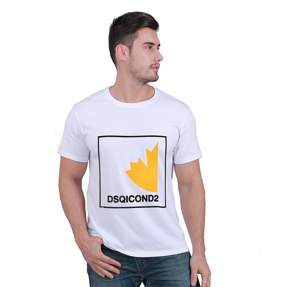 DSQICOND2 Brand Casual Tees Short Sleeves T-Shirts print ICON t shirt women casual cool summer t-shirt women short sleeve Tshirt