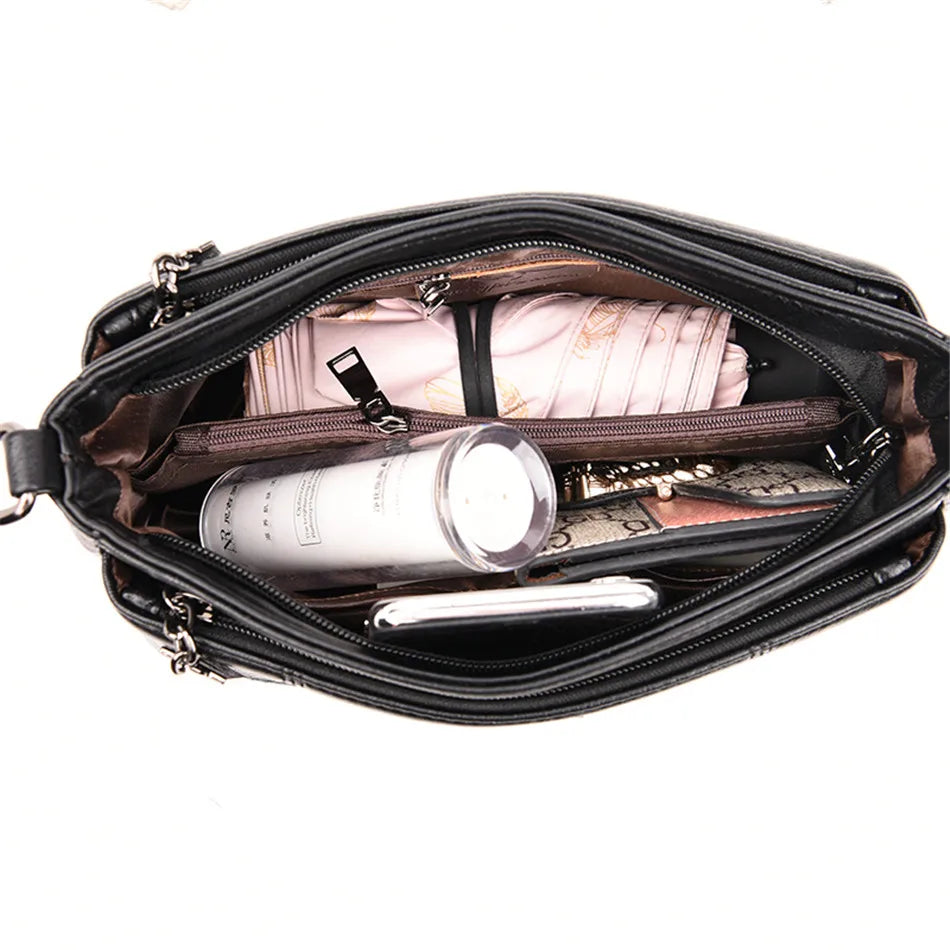 Echtes Leder Luxus Handtaschen Frauen Taschen Designer Umhängetaschen Für Frauen 2024 Schulter Tasche Frauen Handtaschen Sac EIN Haupt Bolsa