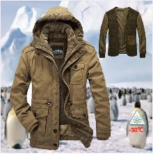 Hochwertige Herren Parkas