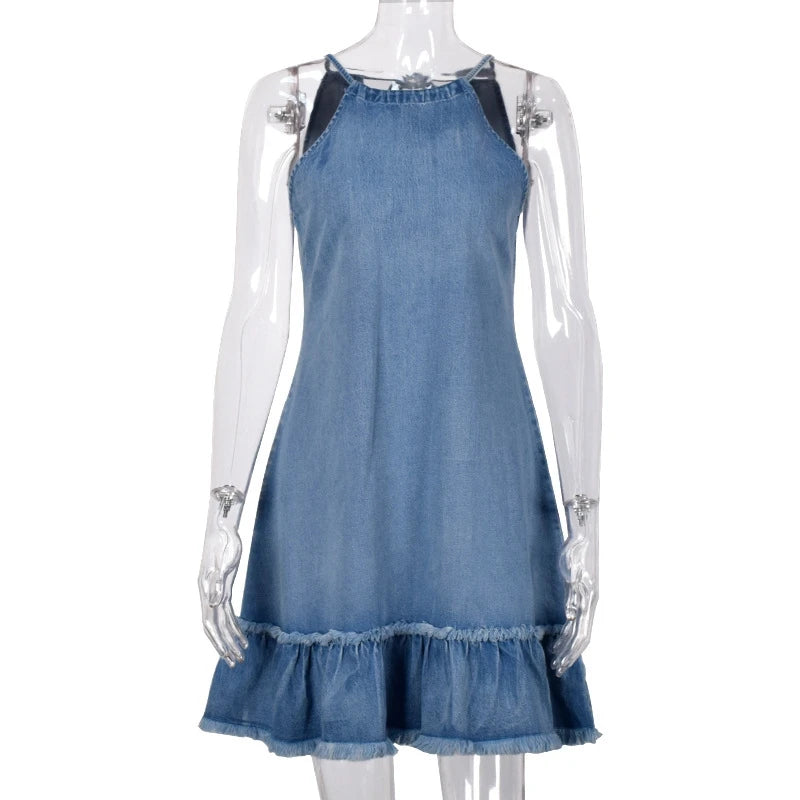 Mini Jeans Kleid