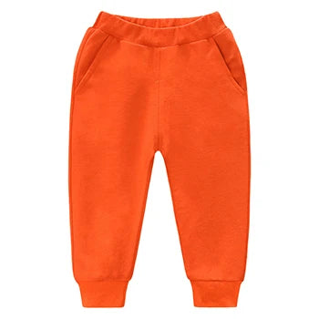 7 farben Einfarbig Kinder Hosen Beiläufige Lose Mädchen Jogginghose Komfortable Baumwolle Hosen Für Jungen Hosen Kinder Kleidung 1-8Y