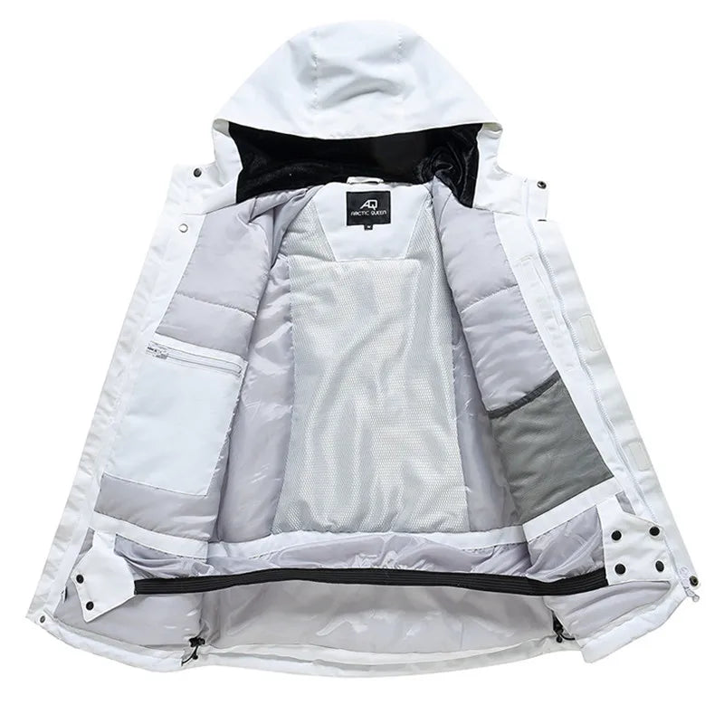 Neue Stil Farbe Passenden Snowboard Anzug Frauen Winter Winddicht Wasserdichte Warme Ski Jacke Hosen Anzug Schnee Overalls