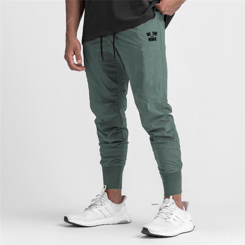 Joggers Sweatpants Men Casual Skinny Pants Beam Mouth Trousers Male Track Pants Gym Fitness Training Bodybuilding Sports Pant