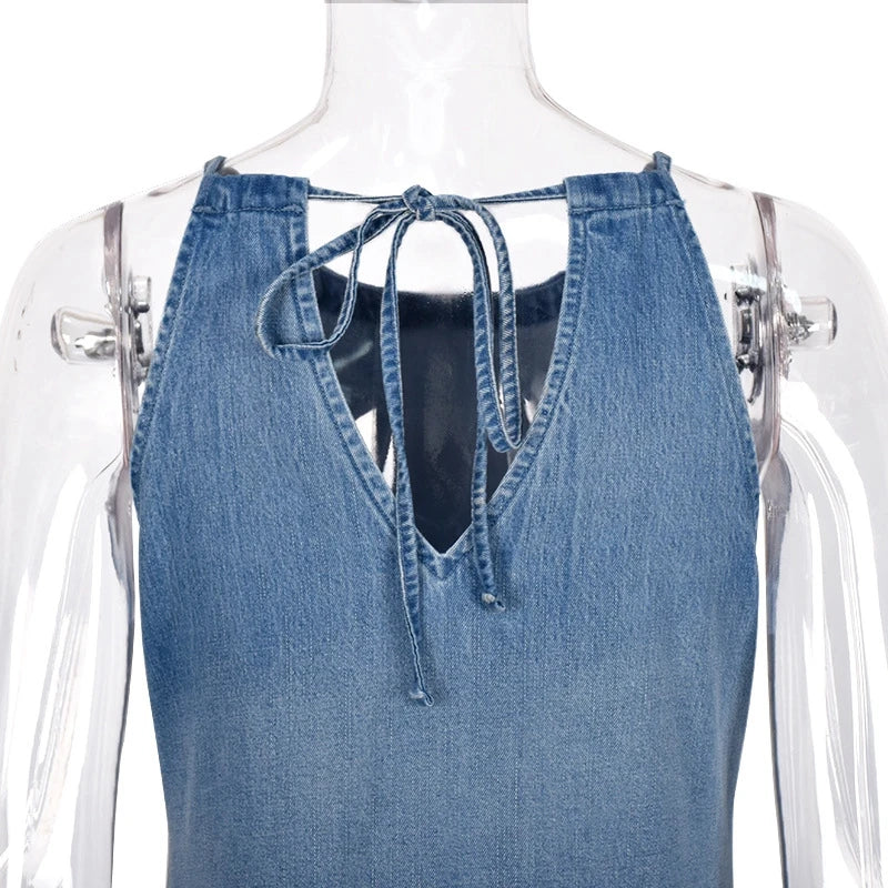 Mini Jeans Kleid