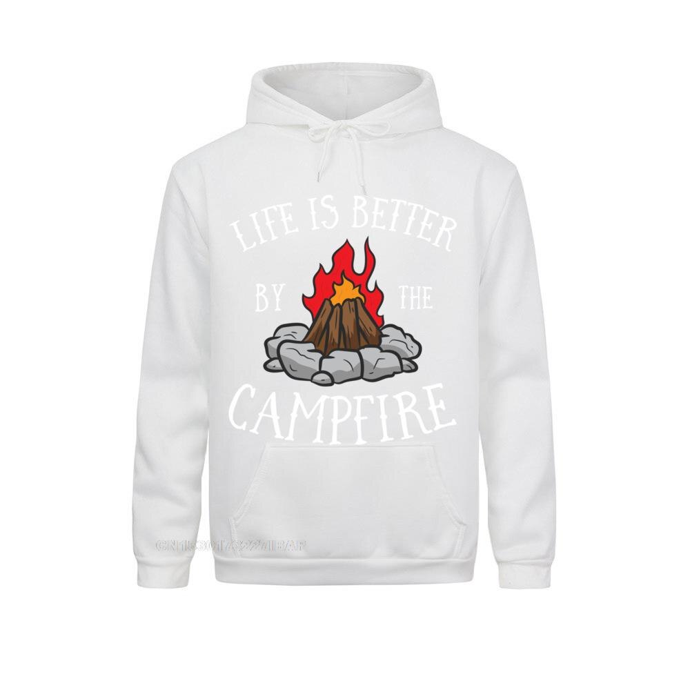 Life Is Better By The Campfire Scouts Camping Campfire Pullover Hoodie Fitness Hoodies For Women Printing Sportswears Cheap