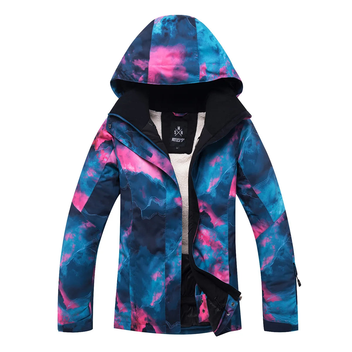 Neue Winter Warme Ski Anzug Frauen Skifahren Jacke und Hosen Snowboarden Satz Weibliche Wasserdichte Schnee Kostüme Outdoor Wandern Tragen