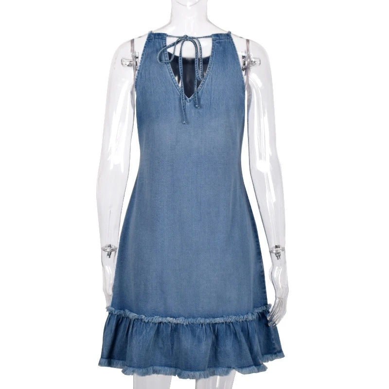 Mini Jeans Kleid