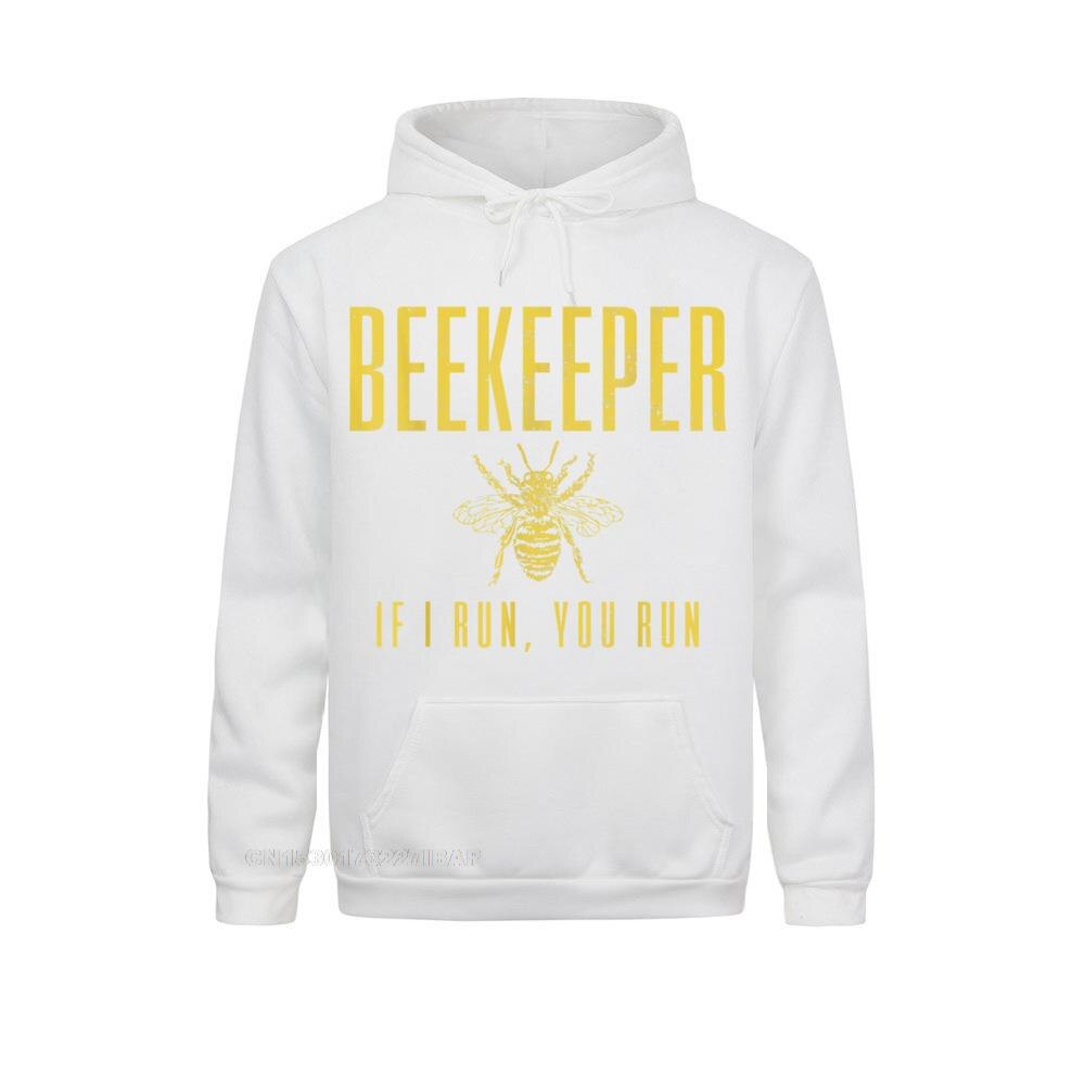 Mens Beekeeper If I Run You Run Funny Beekeeping Beekeeper Hoodie Brand Women Hoodies Family Sweatshirts Long Sleeve Clothes